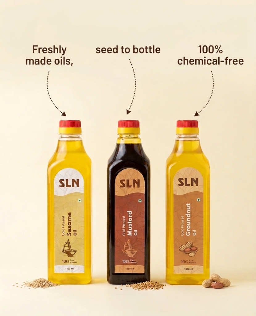 Why Trust SLN Cold Pressed Oils